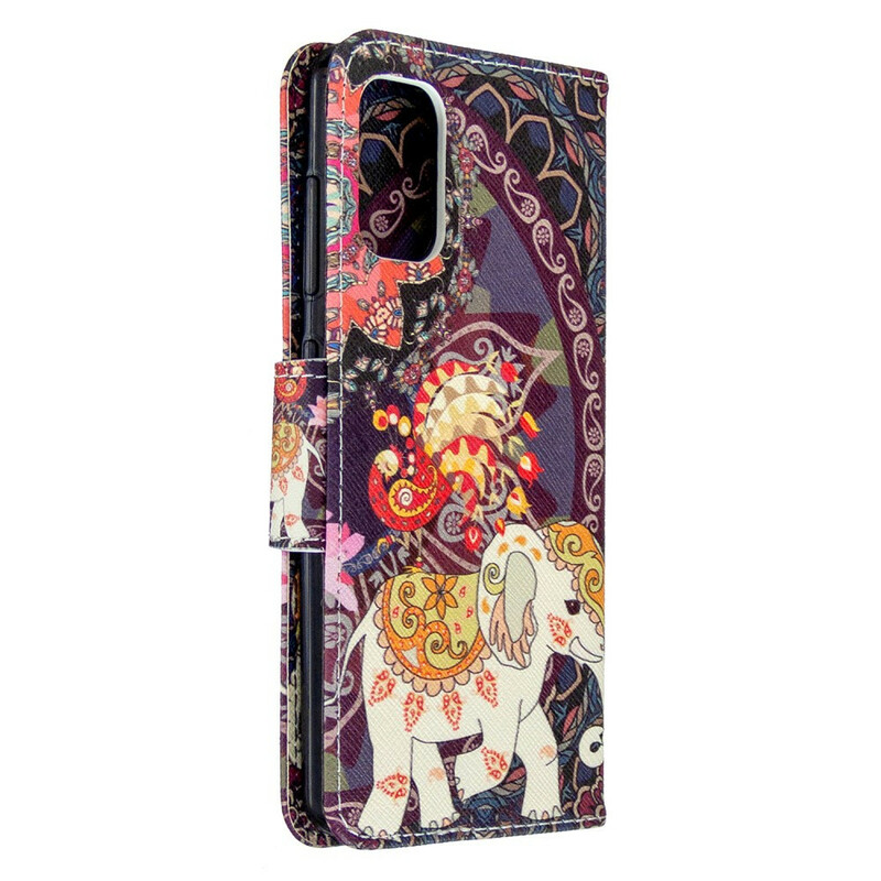 Housse Samsung Galaxy A41 Éléphant Indien Housse Samsung Galaxy A41 Éléphant Indien