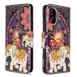Housse Samsung Galaxy A41 Éléphant Indien Housse Samsung Galaxy A41 Éléphant Indien