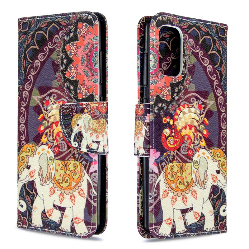 Housse Samsung Galaxy A41 Éléphant Indien Housse Samsung Galaxy A41 Éléphant Indien