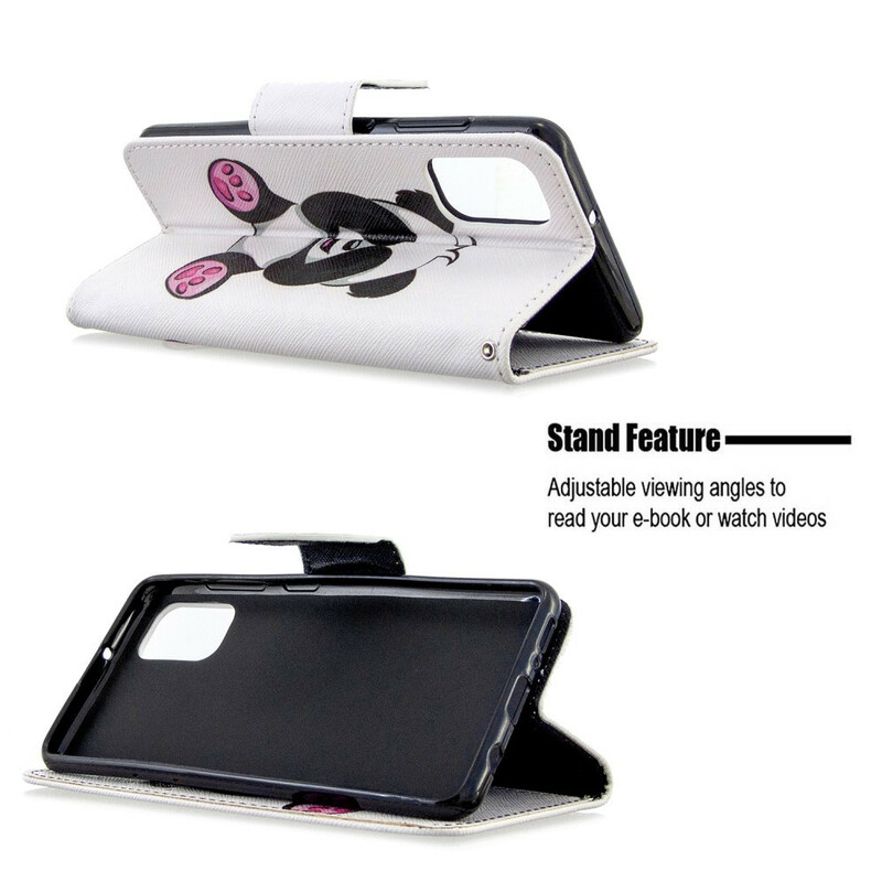 Housse Samsung Galaxy A41 Panda Fun Housse Samsung Galaxy A41 Panda Fun