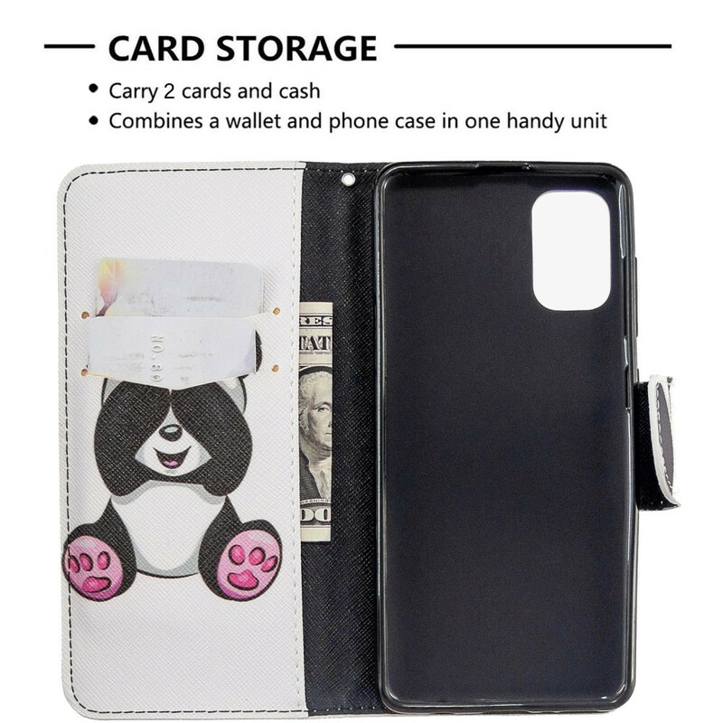 Housse Samsung Galaxy A41 Panda Fun Housse Samsung Galaxy A41 Panda Fun