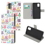 Housse Samsung Galaxy A41 Multiples Hiboux Housse Samsung Galaxy A41 Multiples Hiboux