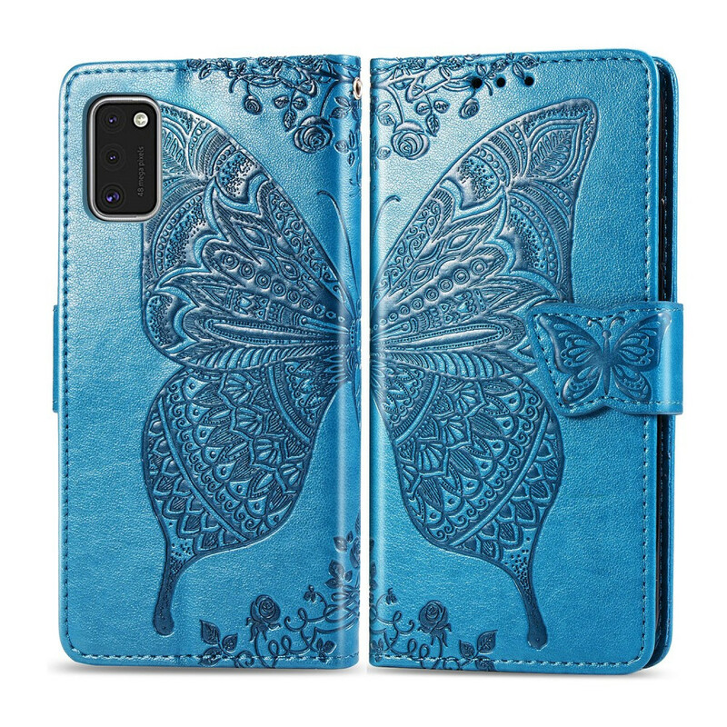 Housse Samsung Galaxy A41 Demi Papillons Housse Samsung Galaxy A41 Demi Papillons