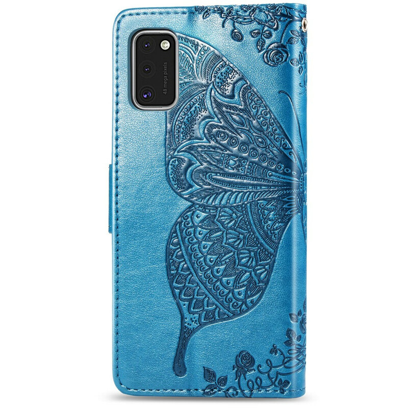 Housse Samsung Galaxy A41 Demi Papillons Housse Samsung Galaxy A41 Demi Papillons