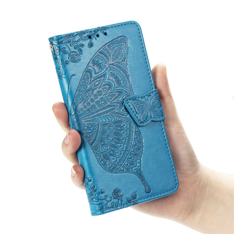 Housse Samsung Galaxy A41 Demi Papillons Housse Samsung Galaxy A41 Demi Papillons