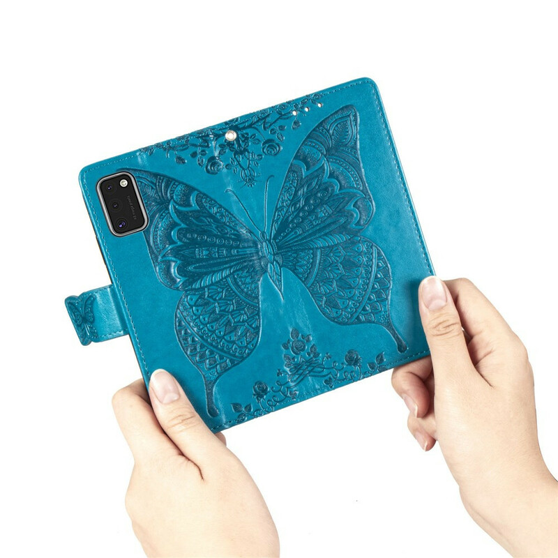 Housse Samsung Galaxy A41 Demi Papillons Housse Samsung Galaxy A41 Demi Papillons