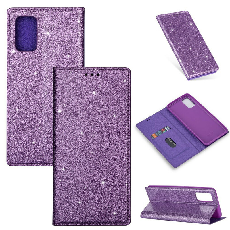Flip Cover Samsung Galaxy A41 Style Paillettes Flip Cover Samsung Galaxy A41 Style Paillettes