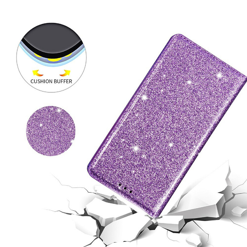Flip Cover Samsung Galaxy A41 Style Paillettes Flip Cover Samsung Galaxy A41 Style Paillettes