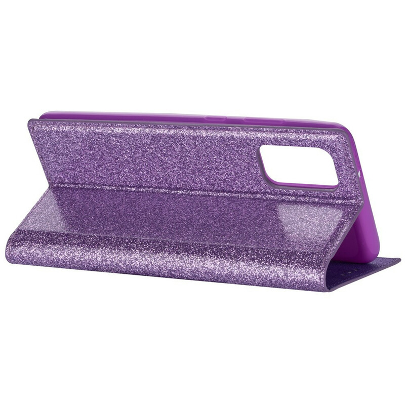 Flip Cover Samsung Galaxy A41 Style Paillettes Flip Cover Samsung Galaxy A41 Style Paillettes