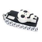 Coque Samsung Galaxy A41 Panda 3D avec lanière Mousqueton Coque Samsung Galaxy A41 Panda 3D avec lanière Mousqueton