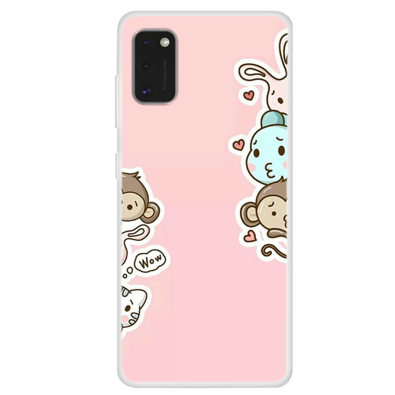 Coque Samsung Galaxy A41 Animaux Wow