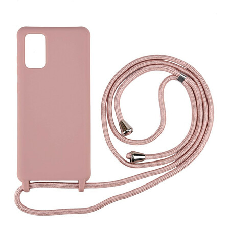 Coque Samsung Galaxy S20 Silicone et Cordon Pratique