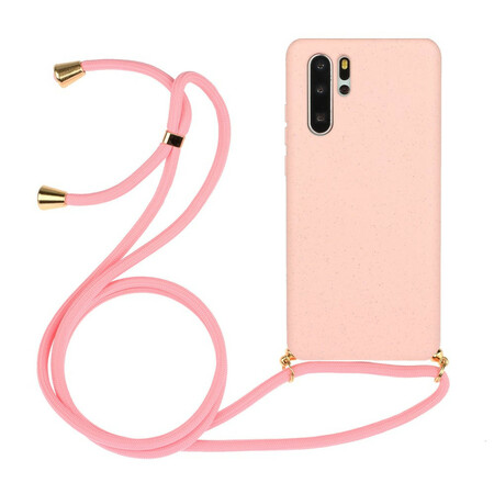 Coque Huawei P30 Pro Silicone avec Cordon Coloré