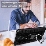 Coque Oppo A9 2020 Ring et Fibre Carbone Coque Oppo A9 2020 Ring et Fibre Carbone