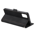 Housse Samsung Galaxy A41 Simili Cuir Bicolore Contours Renforcés Housse Samsung Galaxy A41 Simili Cuir Bicolore Contours Renforcés