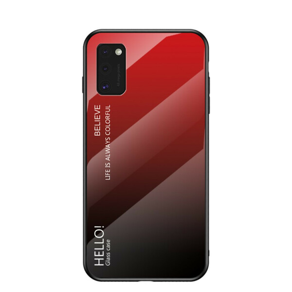 Coque Samsung Galaxy A541 Verre Trempé Hello