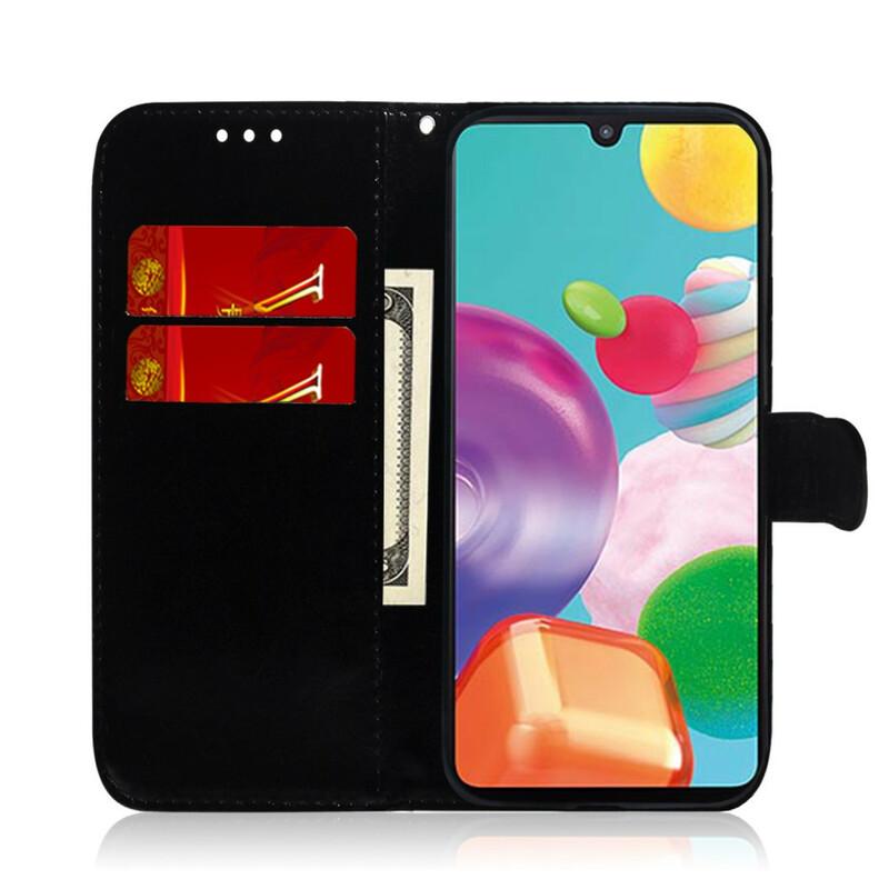Housse Samsung Galaxy A41 Simili Cuir Couverture MIroir Housse Samsung Galaxy A41 Simili Cuir Couverture MIroir
