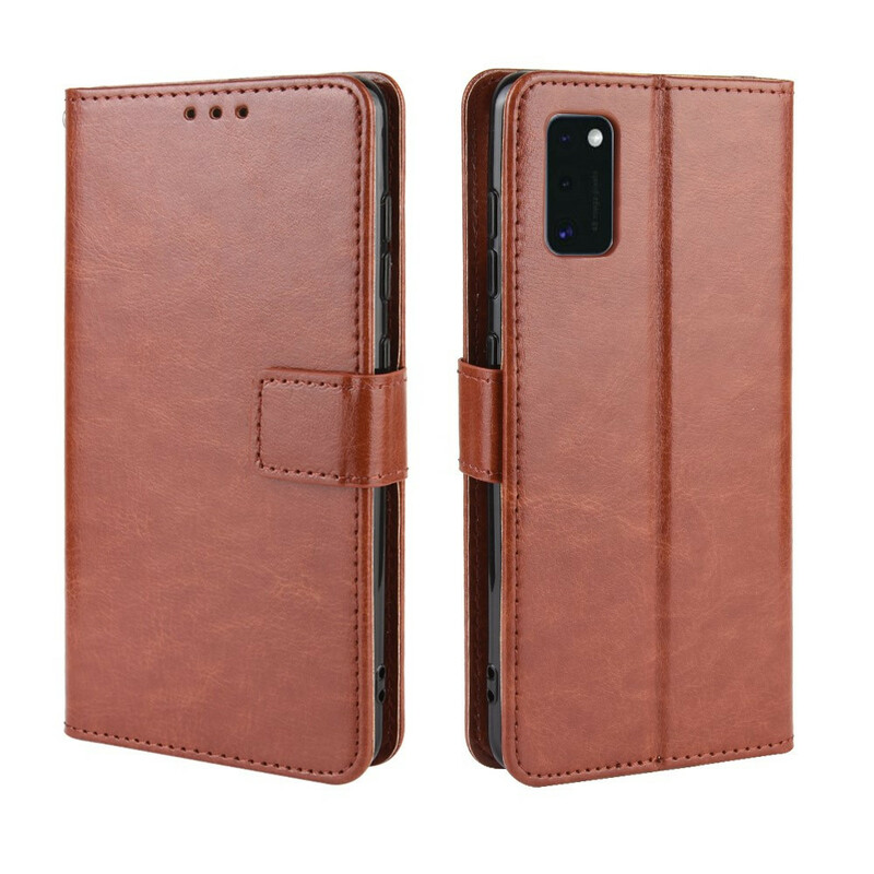 Housse Samsung Galaxy A41 Simili Cuir Flashy Housse Samsung Galaxy A41 Simili Cuir Flashy
