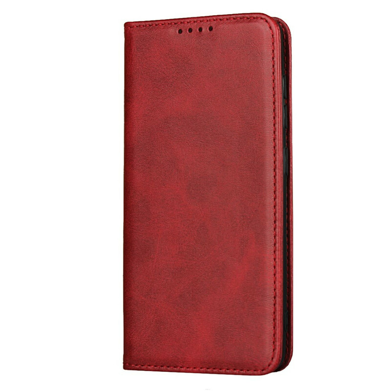 Flip Cover Samsung Galaxy A41 Style Cuir Sobriété Flip Cover Samsung Galaxy A41 Style Cuir Sobriété
