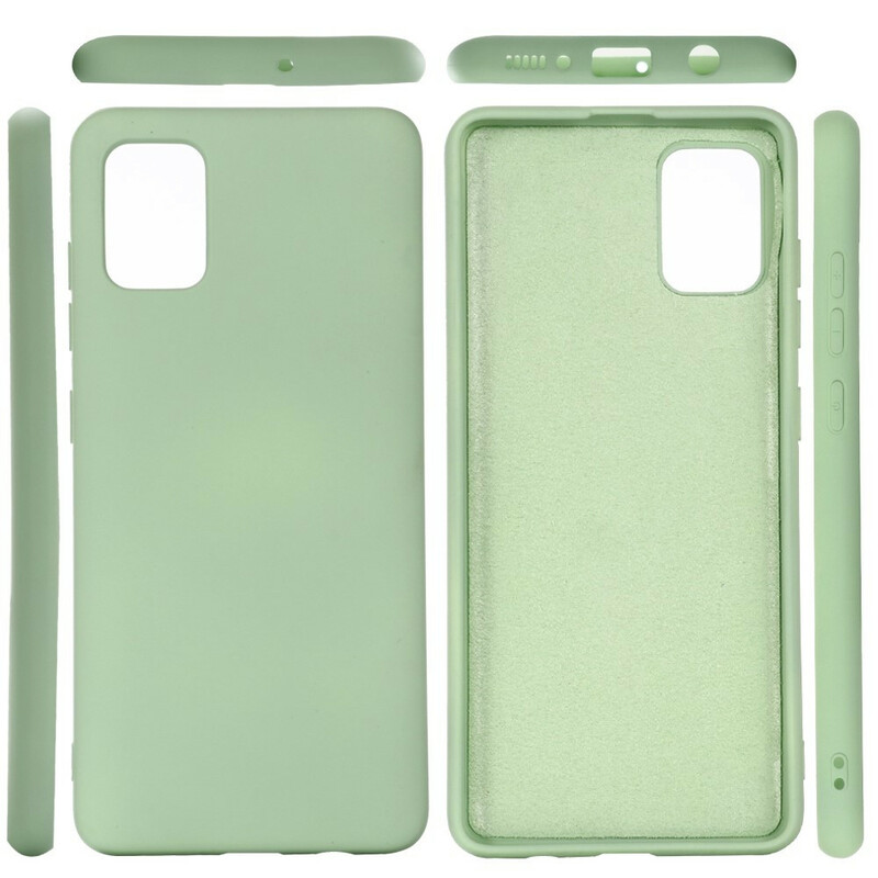 Coque Samsung Galaxy A41 Conception Silicone Liquide