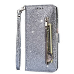 Housse Samsung Galaxy A41 Porte-Monnaie Paillettes Housse Samsung Galaxy A41 Porte-Monnaie Paillettes