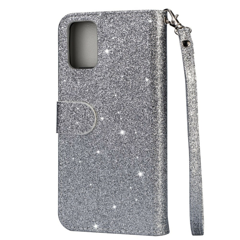 Housse Samsung Galaxy A41 Porte-Monnaie Paillettes