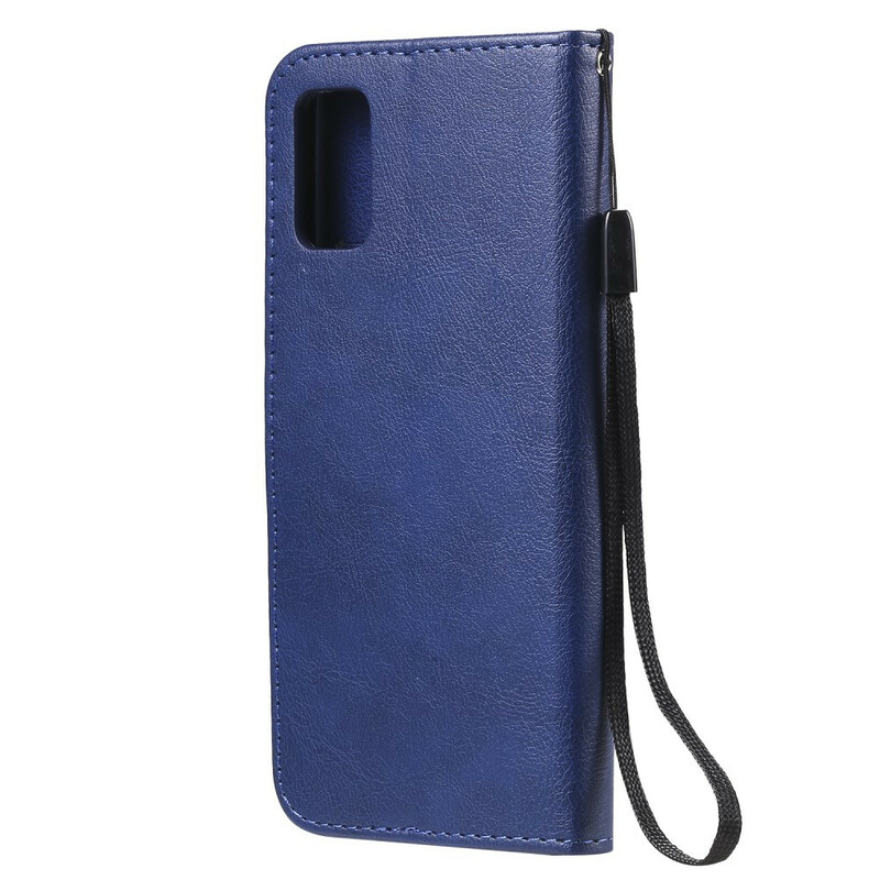 Housse Samsung Galaxy A41 Effet Cuir à Lanière Housse Samsung Galaxy A41 Effet Cuir à Lanière