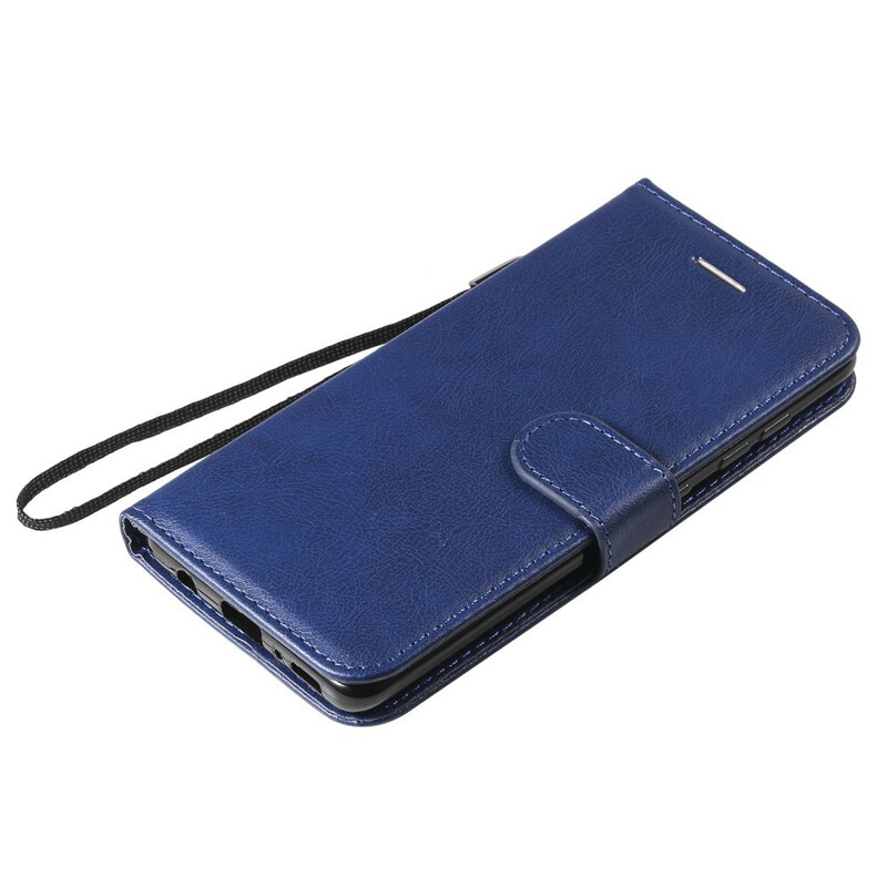 Housse Samsung Galaxy A41 Effet Cuir à Lanière Housse Samsung Galaxy A41 Effet Cuir à Lanière
