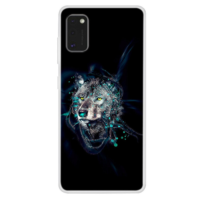 Coque Samsung Galaxy A41 Wolf