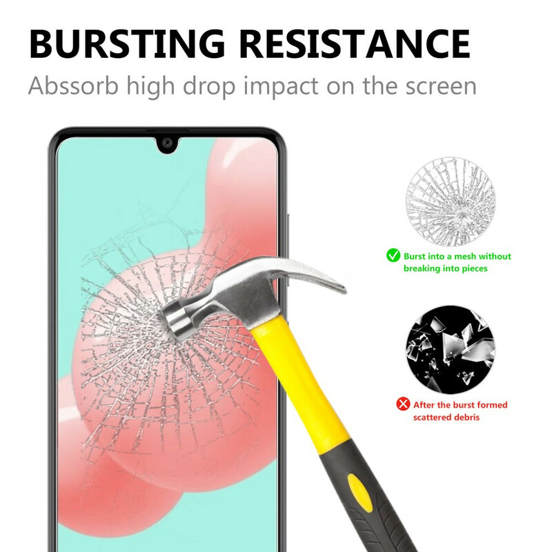 Protection en verre trempé (2.5D) pour l’écran du Samsung Galaxy A41 Protection en verre trempé (2.5D) pour l’écran du Samsung Galaxy A41