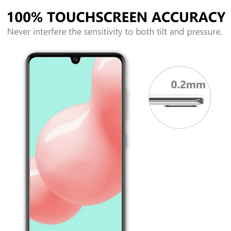Protection en verre trempé (2.5D) pour l’écran du Samsung Galaxy A41 Protection en verre trempé (2.5D) pour l’écran du Samsung Galaxy A41