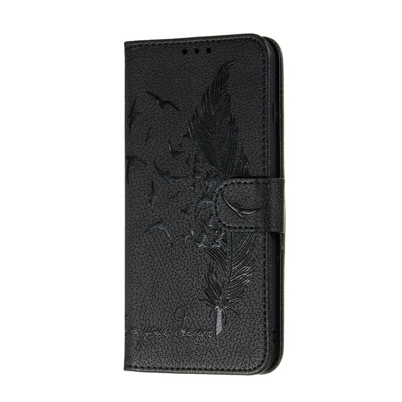 Housse Samsung Galaxy S20 Simili Cuir Live Your Dream Housse Samsung Galaxy S20 Simili Cuir Live Your Dream