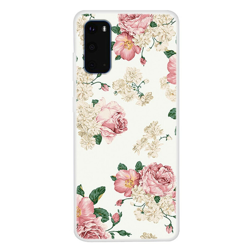 Coque Samsung Galaxy S20 Fleurs Liberty