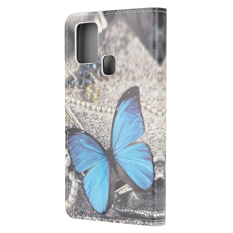 Housse Huawei P Smart 2020 Papillons et Fleurs