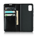 Flip Cover Samsung Galaxy A41 Cuir Véritable Flip Cover Samsung Galaxy A41 Cuir Véritable