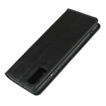 Flip Cover Samsung Galaxy A41 Cuir Véritable Flip Cover Samsung Galaxy A41 Cuir Véritable