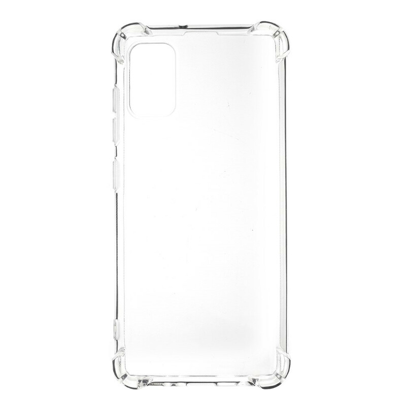 Coque Samsung Galaxy A41 Transparente Coins Renforcés