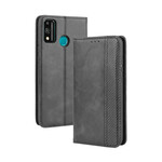 Flip Cover Honor 9X Lite Effet Cuir Vintage Stylisé Flip Cover Honor 9X Lite Effet Cuir Vintage Stylisé