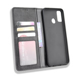 Flip Cover Honor 9X Lite Effet Cuir Vintage Stylisé Flip Cover Honor 9X Lite Effet Cuir Vintage Stylisé