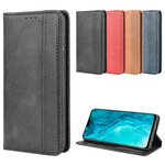 Flip Cover Honor 9X Lite Effet Cuir Vintage Stylisé Flip Cover Honor 9X Lite Effet Cuir Vintage Stylisé