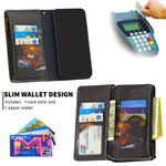 Housse Samsung Galaxy A41 Poche Zippée Ours Housse Samsung Galaxy A41 Poche Zippée Ours