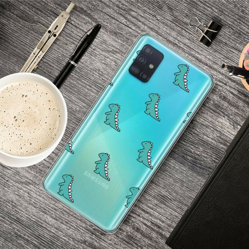 Coque Samsung Galaxy A51 Dinosaures