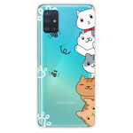 Coque Samsung Galaxy A51 Coucou Les Chats