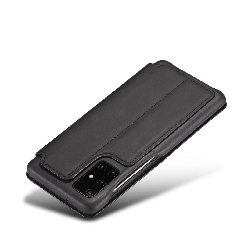 Flip Cover Samsung Galaxy A51 LC.IMEEKE Effet Cuir Flip Cover Samsung Galaxy A51 LC.IMEEKE Effet Cuir