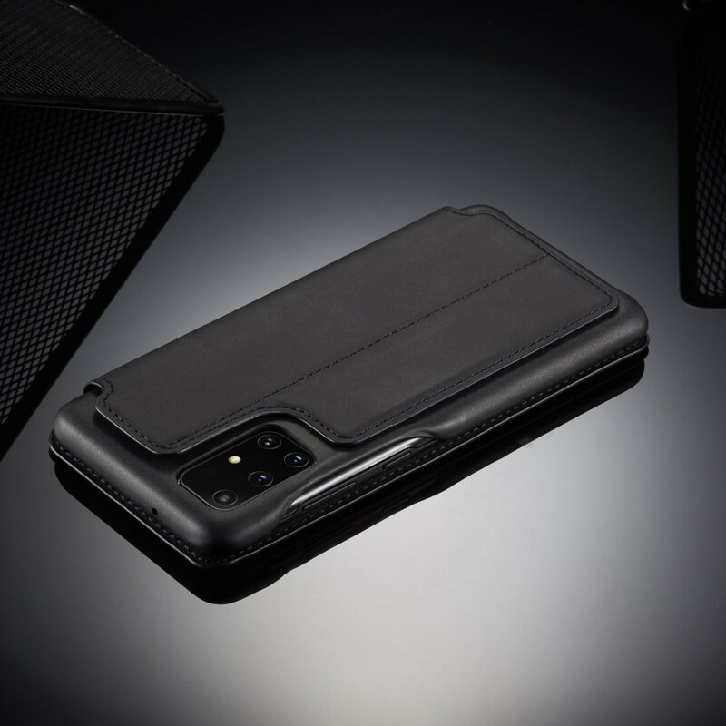 Flip Cover Samsung Galaxy A51 LC.IMEEKE Effet Cuir Flip Cover Samsung Galaxy A51 LC.IMEEKE Effet Cuir