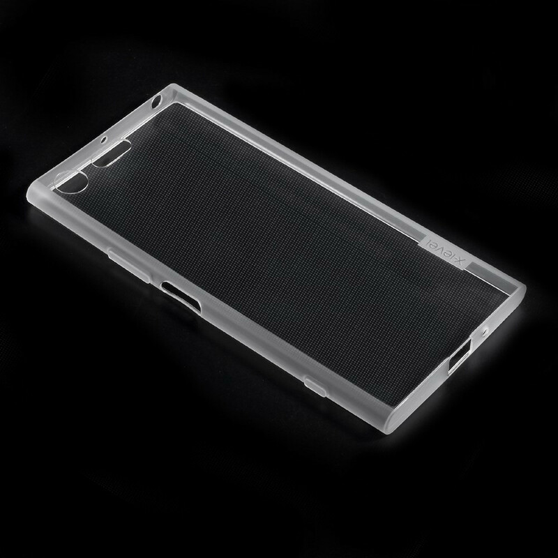 Coque Sony Xperia XZ Premium X-Level Transparente Rebord Frosted