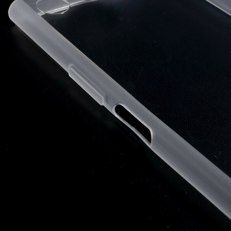 Coque Sony Xperia XZ Premium X-Level Transparente Rebord Frosted