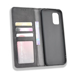 Flip Cover Xiaomi Mi 10 Lite Effet Cuir Vintage Stylisé Flip Cover Xiaomi Mi 10 Lite Effet Cuir Vintage Stylisé