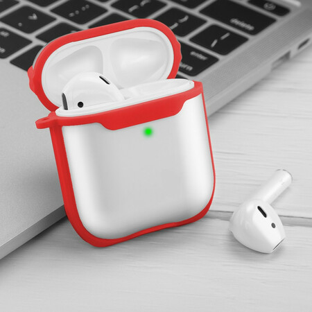 Coque AirPods Transparente Givrée