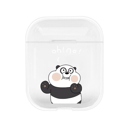Coque AirPods Silicone Transparent Série Animal